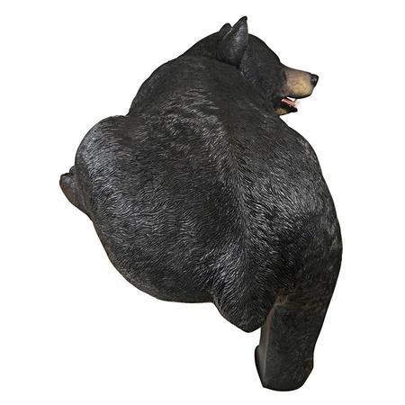 Design Toscano Lemont the Lovable Lounger Black Bear Statue KY1884